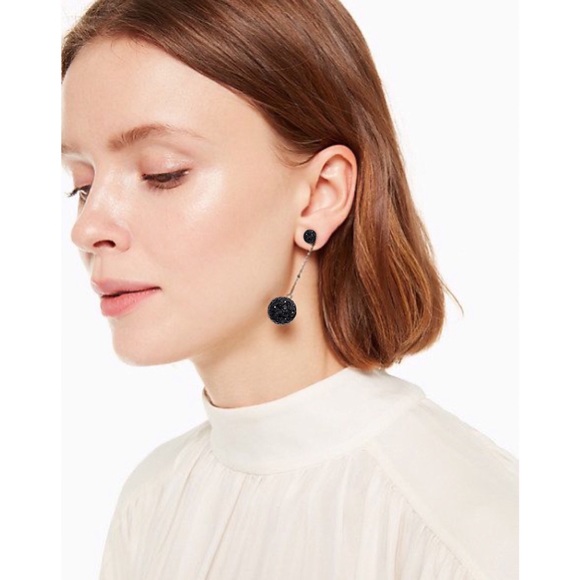 KATE SPADE • Razzle Dazzle Linear Drop Earrings - Picture 2 of 6